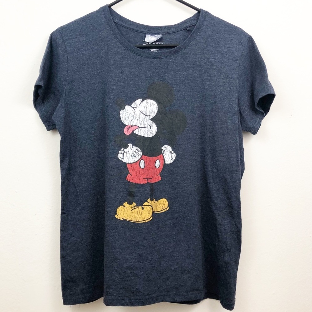 Disney Mickey Mouse Relaxed Fit Tee Shirt Size M